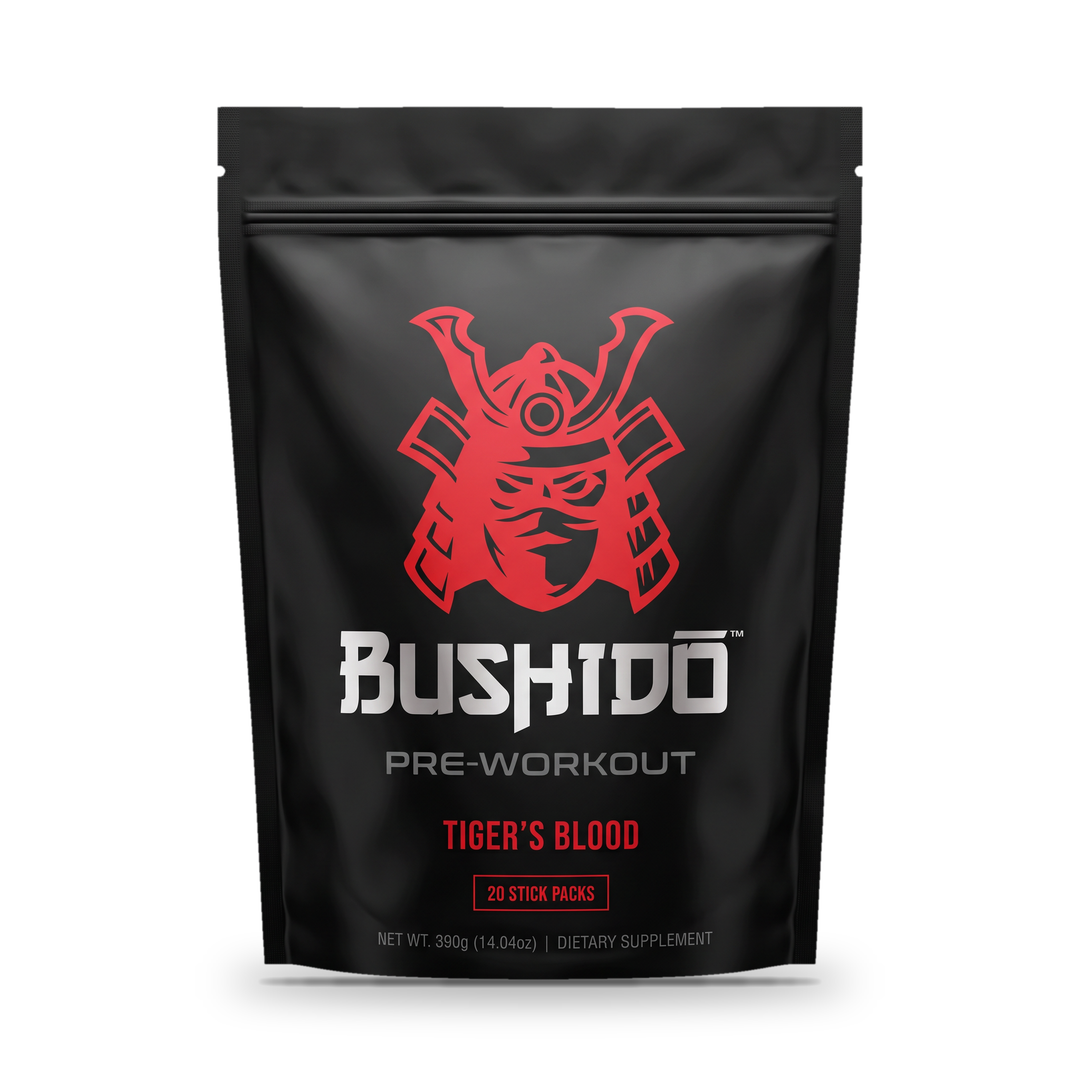 Bushido Pre-Workout Stick Packs – Tiger&