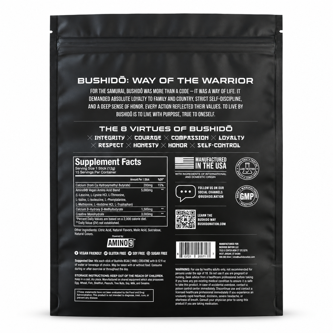 Bushido Essential Amino Acids + Creatine + HMB