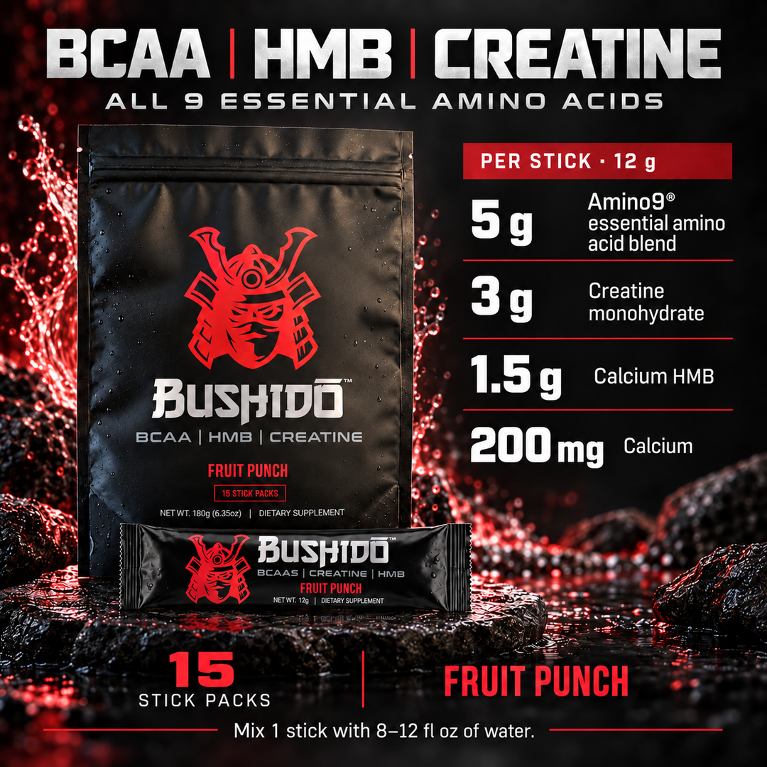 Bushido Essential Amino Acids + Creatine + HMB