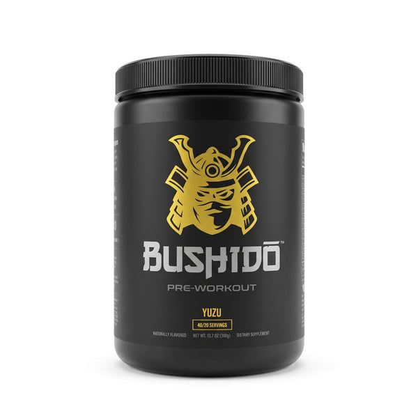 Bushidō Pre-Workout tub, Yuzu – 40/20 servings