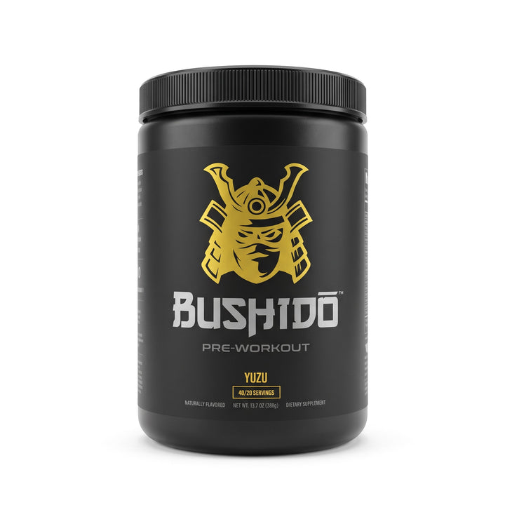 Bushidō Pre-Workout tub, Yuzu – 40/20 servings