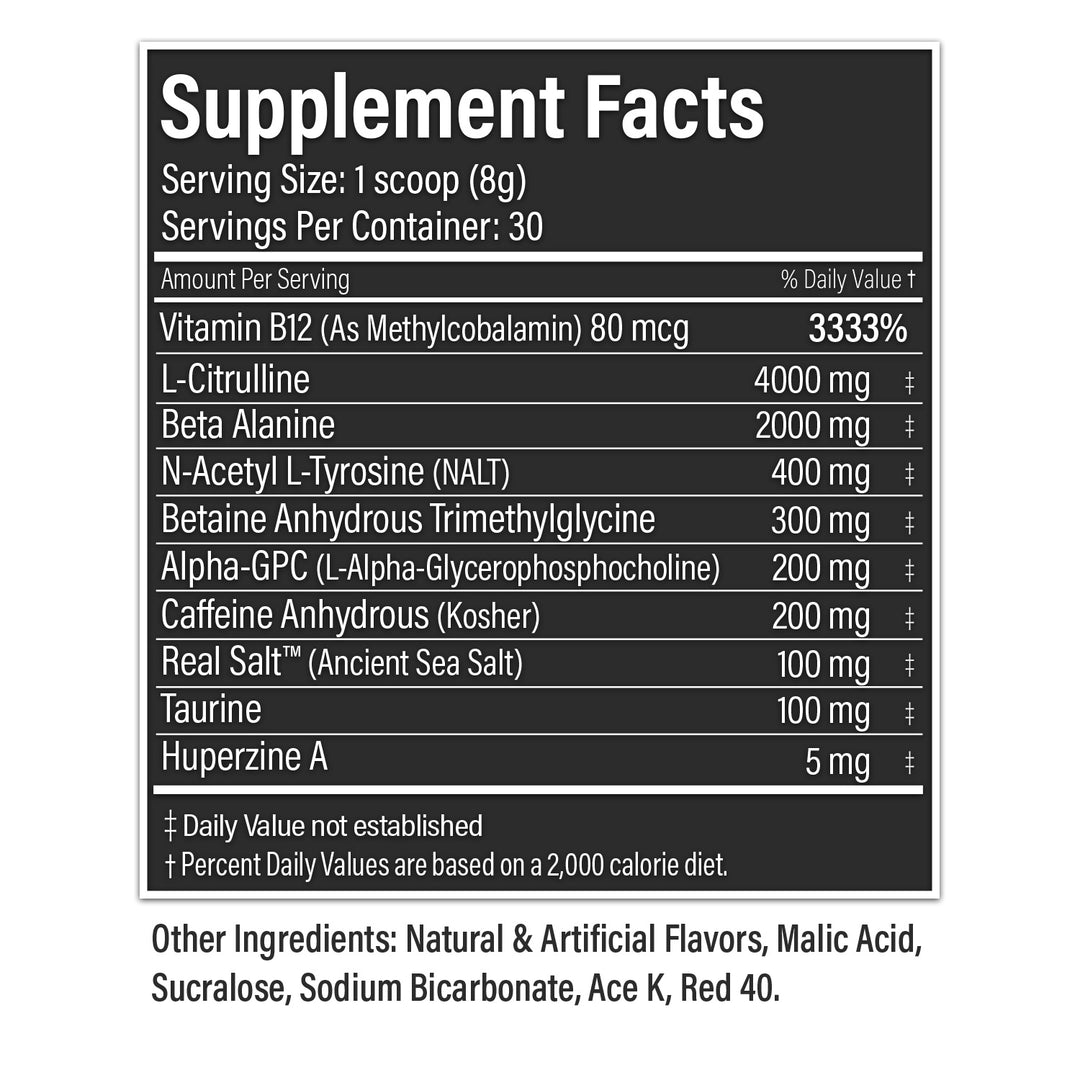 Bushido Preworkout - Yuzu
