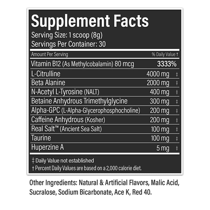 Bushido Preworkout - Yuzu